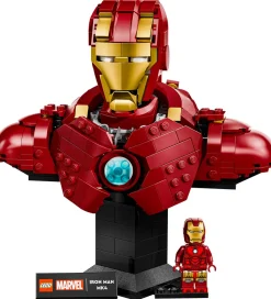 LEGO® Konstruktionslegetøj|Byg Og Klodser|Marvel - Iron Man MK4-buste 76327 - 436 Dele