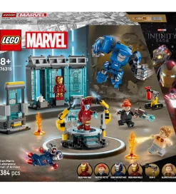 LEGO® Lego®|Byg Og Klodser>Marvel - Iron Mans Laboratorium: Dragt... 76315 - 384 Dele