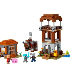 LEGO® Lego®|Konstruktionslegetøj|Minecraft - Røverforposten Og Ravager 21278 - 665 Dele