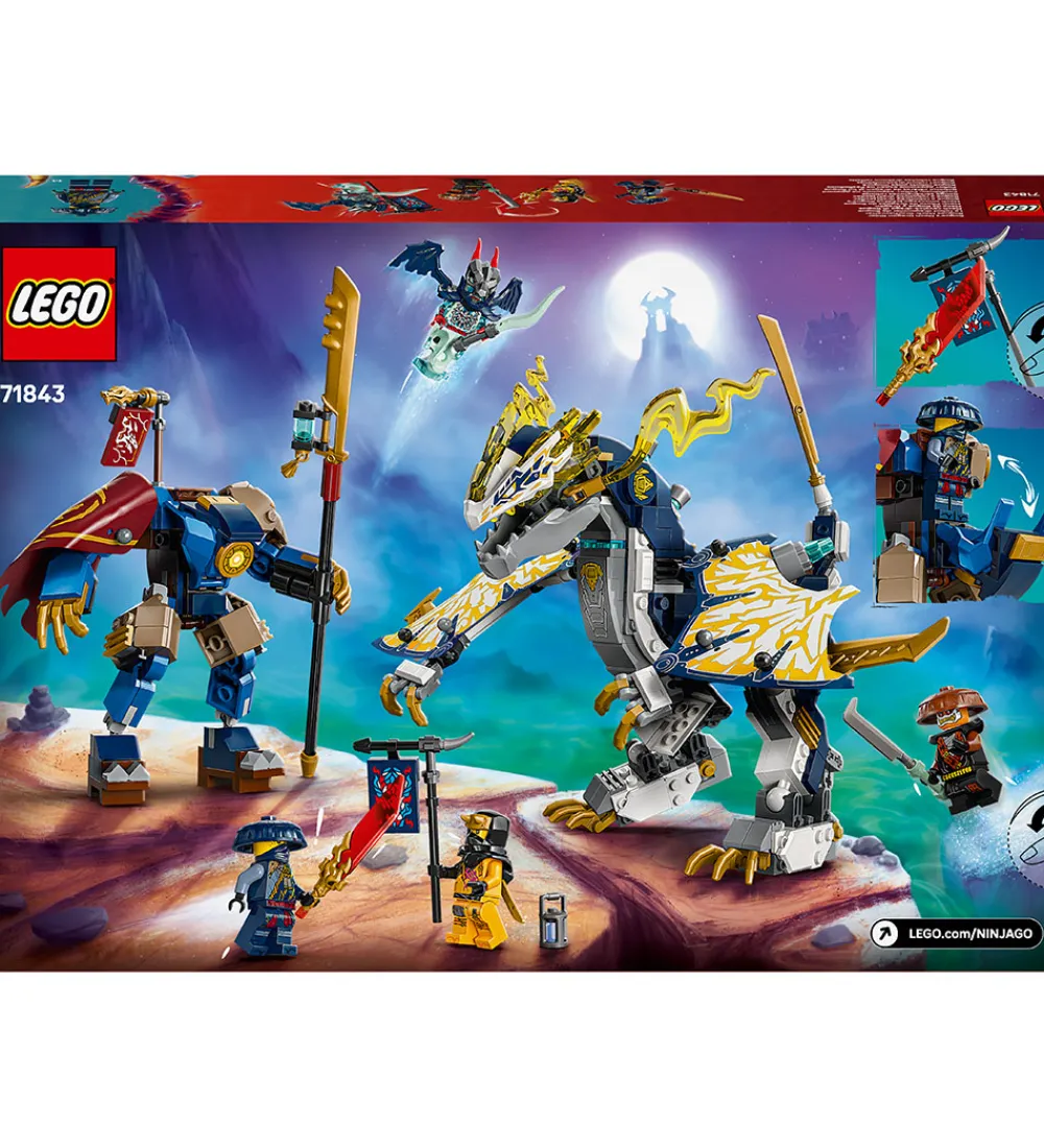 LEGO® Lego®|Konstruktionslegetøj>Ninjago - Rogues drageflyver-mech 71843 - 584 dele