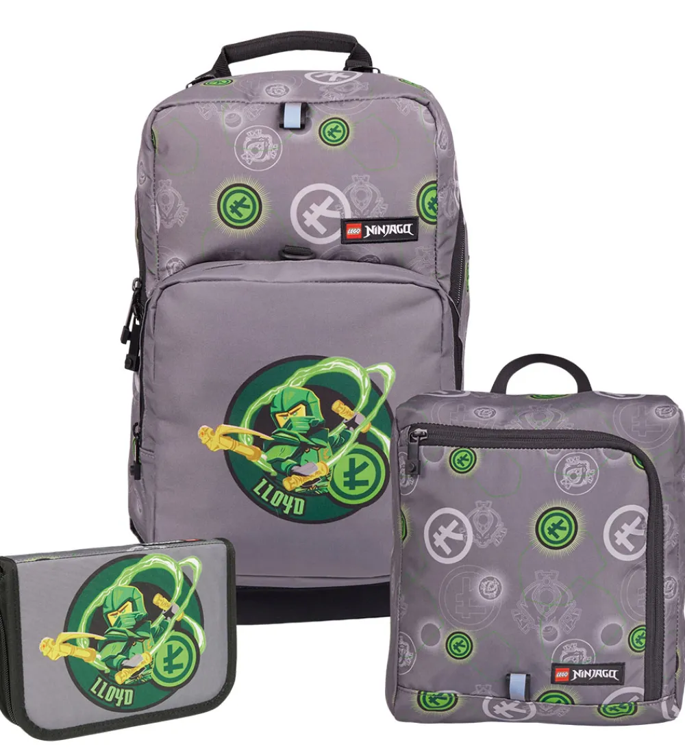LEGO® Tasker Skoletasker|Penalhuse>LEGO® Ninjago Skoletaskesæt - Elemental Master Of Energy - 20,5L