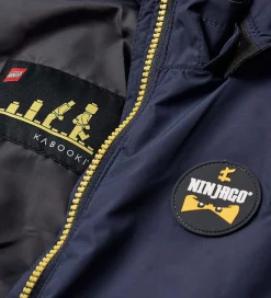 Børn LEGO® Wear Vinterjakker|LEGO® Ninjago Vinterjakke - LWJebel 601 - Navy m. Ninja