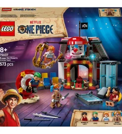 LEGO® Lego®|Konstruktionslegetøj|One Piece - Klovnen Buggys Cirkustelt 75637 - 573 Dele