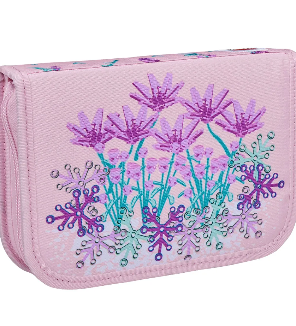 LEGO® Tasker Penalhuse>LEGO® Penalhus m. Indhold - Flowers - Lyserød