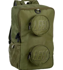 LEGO® Lego®|Skole>Skoletaske - Signature Brick - 18 L - Olive