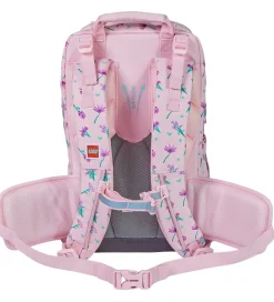 LEGO® Tasker Skoletasker|Penalhuse|LEGO® Skoletaskesæt - Flowers - Optimo - 20,5 L - Lyserød