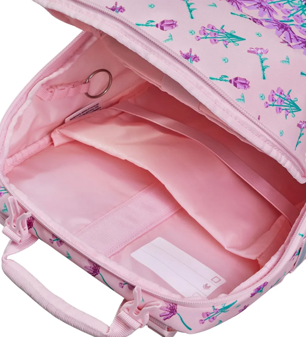 LEGO® Tasker Skoletasker|Penalhuse|LEGO® Skoletaskesæt - Flowers - Optimo - 20,5 L - Lyserød