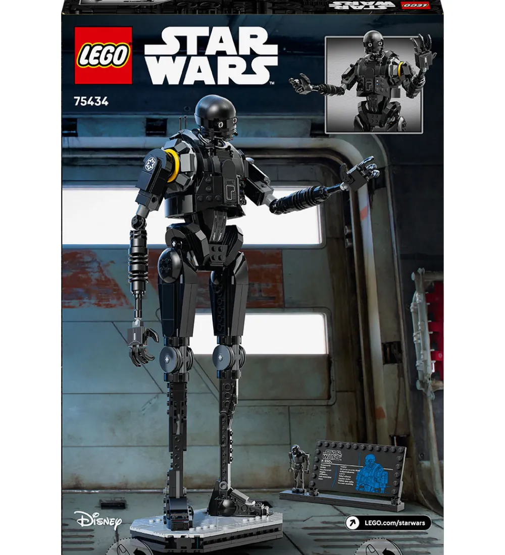 LEGO® Konstruktionslegetøj|Byg Og Klodser>Star Wars - Andor K-250 Sikkerhedsdroide 75434 - 845 Dele