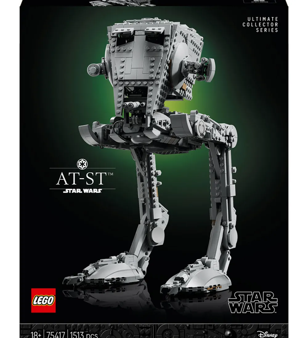 LEGO® Lego®|Konstruktionslegetøj|Star Wars - AT-ST 75417 - 1513 Dele