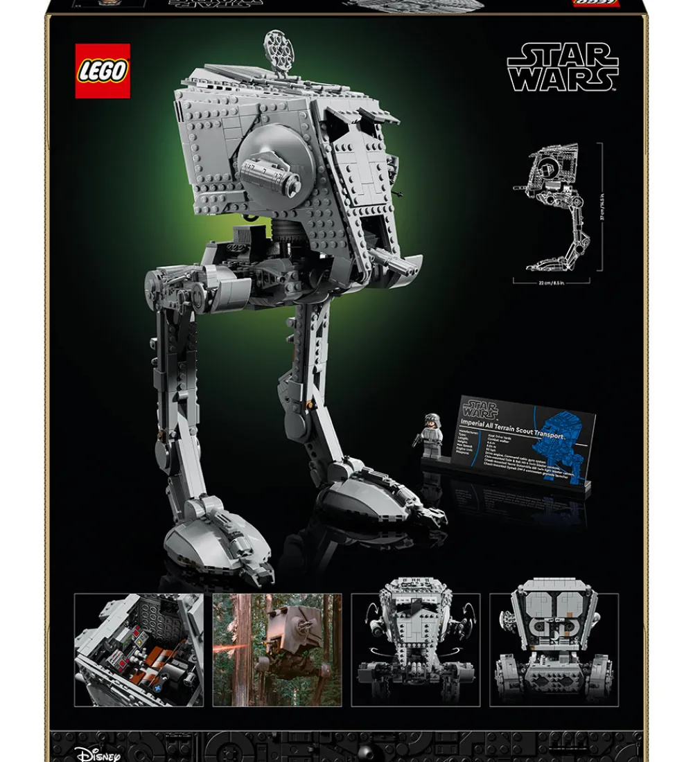 LEGO® Lego®|Konstruktionslegetøj|Star Wars - AT-ST 75417 - 1513 Dele