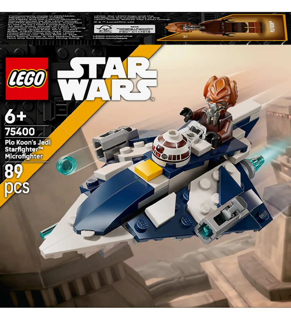 LEGO® Lego®|Konstruktionslegetøj>Star Wars - Microfighter af Plo Koons™ 75400 - 89 De