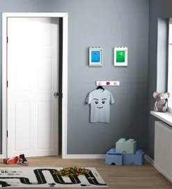 LEGO® Storage Knager></noscript>Knagerække - 33 cm - Lilla/Rosa