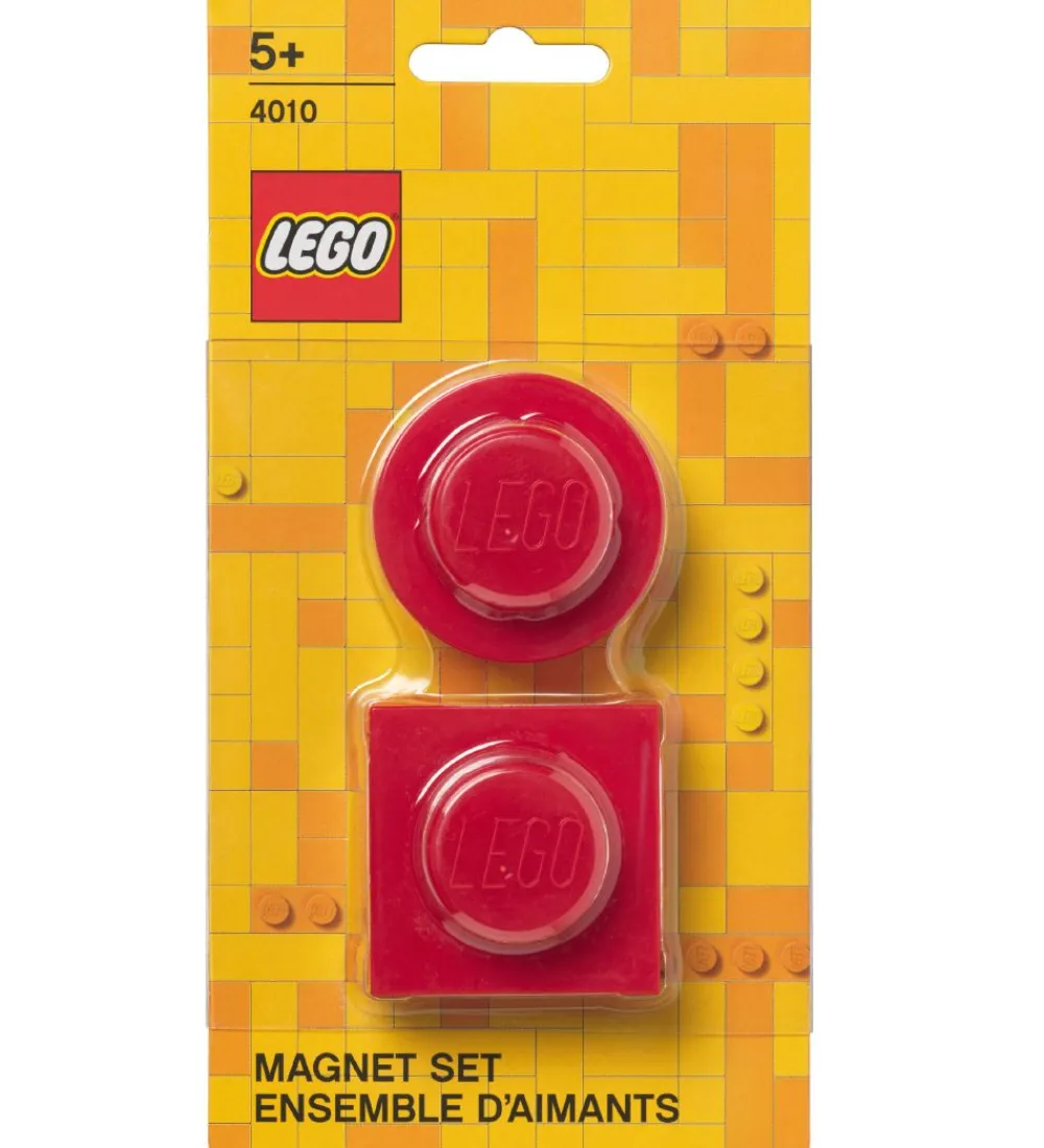 LEGO® Storage Magnet|Magneter - 2 stk - Rød