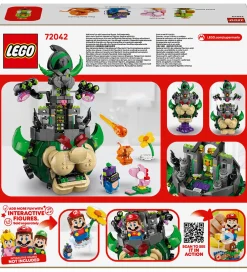 LEGO® Lego®|Konstruktionslegetøj|Super Mario - Prince Florian Og Castle Bowser 72042 - 1251