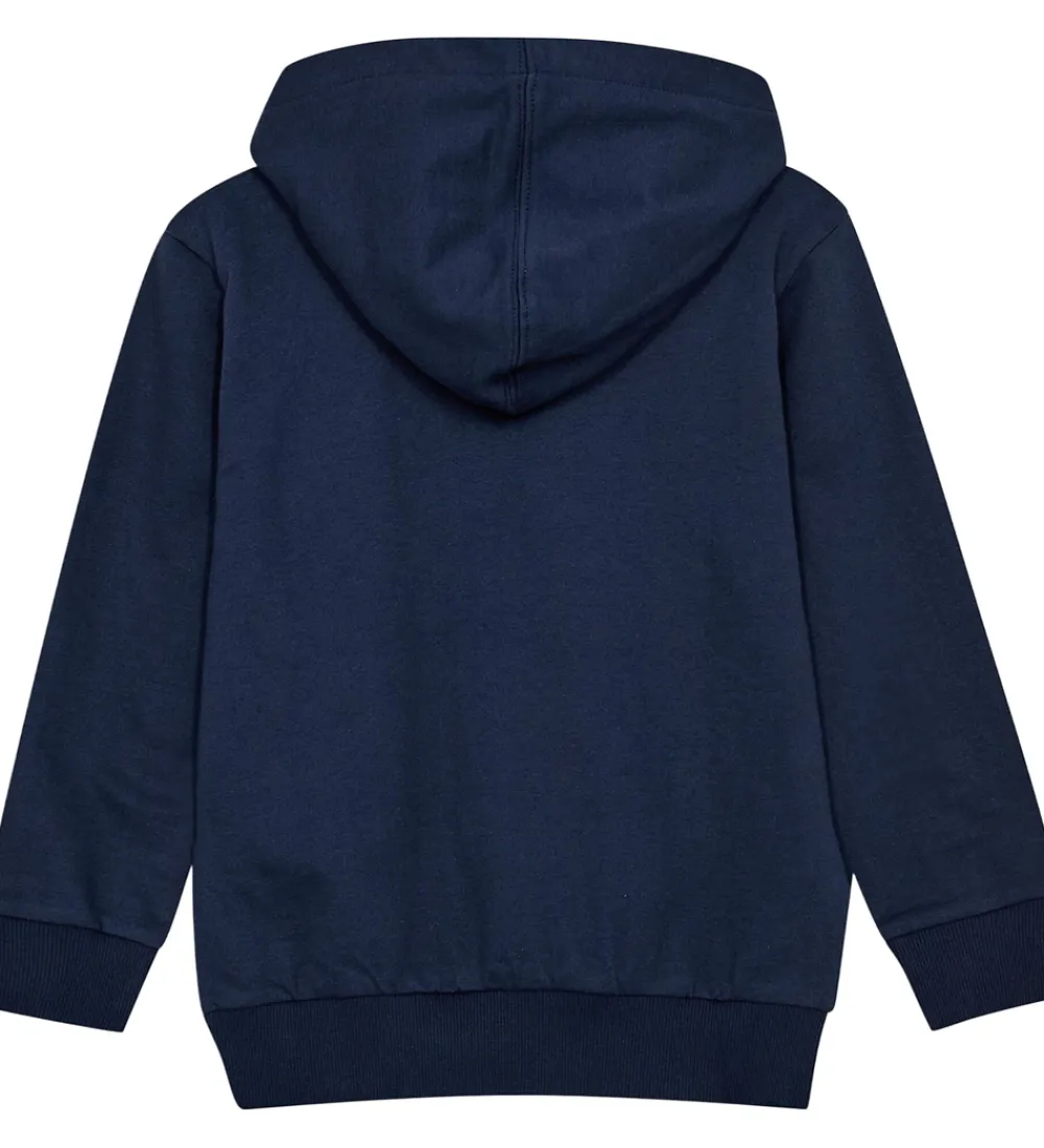 Børn LEGO® Wear Hættetrøjer>City Hættetrøje - LwSaku - Mørkeblå