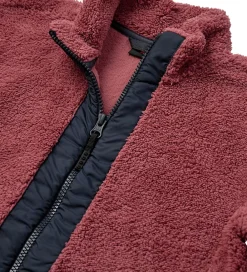 Børn LEGO® Wear Fleece>Fleccejakke - Teddy - LWSaku 206 - Mørk Rosa
