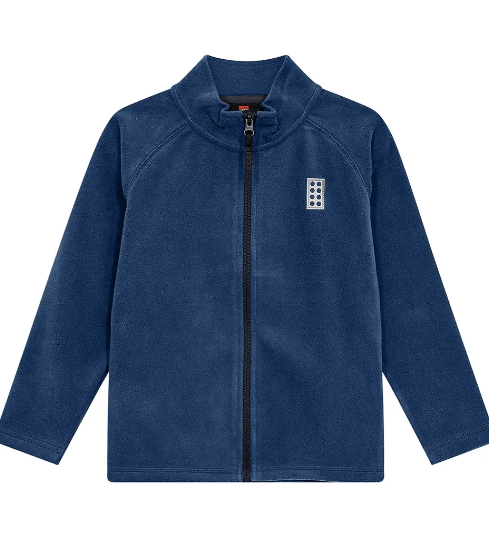 Børn LEGO® Wear Fleece|Fleecejakke - LWSinclair 703 - Blå