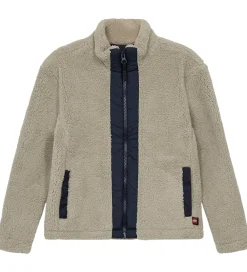 Børn LEGO® Wear Fleece>Fleecejakke - Teddy - LWSaku 206 - Beige