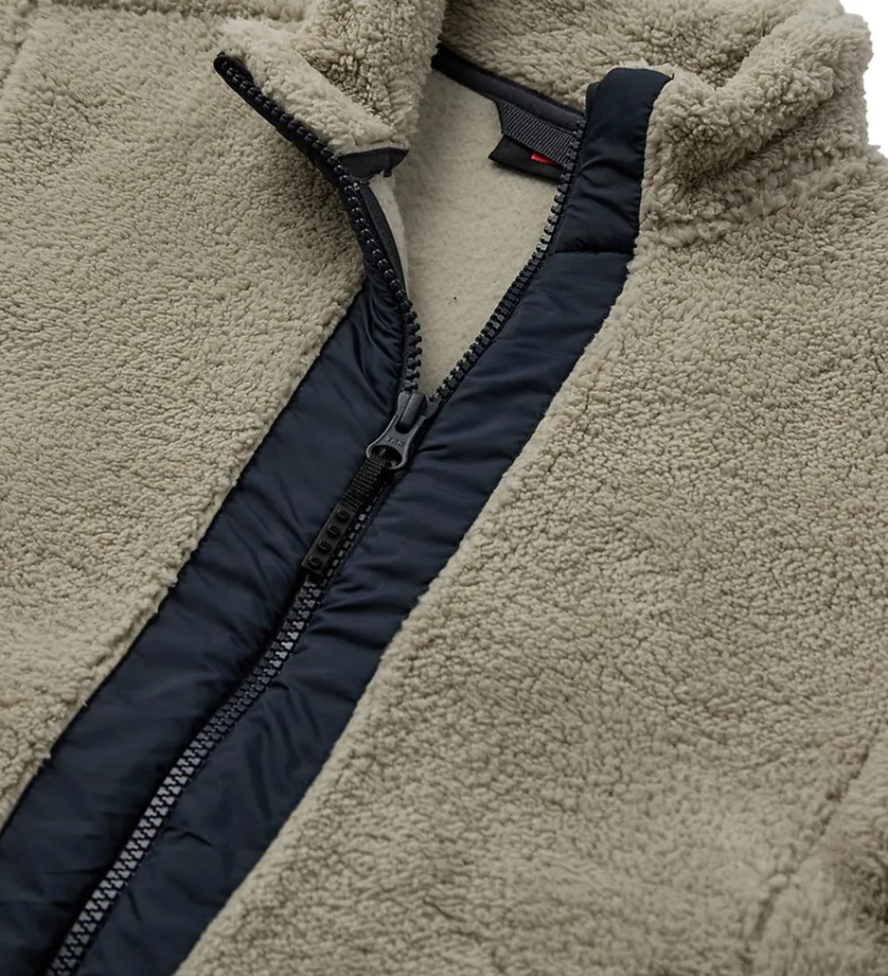 Børn LEGO® Wear Fleece>Fleecejakke - Teddy - LWSaku 206 - Beige