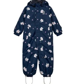 Børn LEGO® Wear Flyverdragter>Flyverdragt - LWJaz 710 - Navy m. Blomster