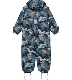 Børn LEGO® Wear Flyverdragter>Flyverdragt - LWJaz 710 - Blå m. Camo
