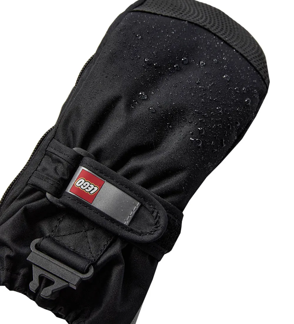 Børn LEGO® Wear Handsker Og Luffer>Luffer m. Lynlås - LWAripo 703 - Sort