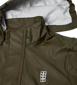 Børn LEGO® Wear Regntøj|Regntøj - PU - LWJori 200 - Dark Khaki