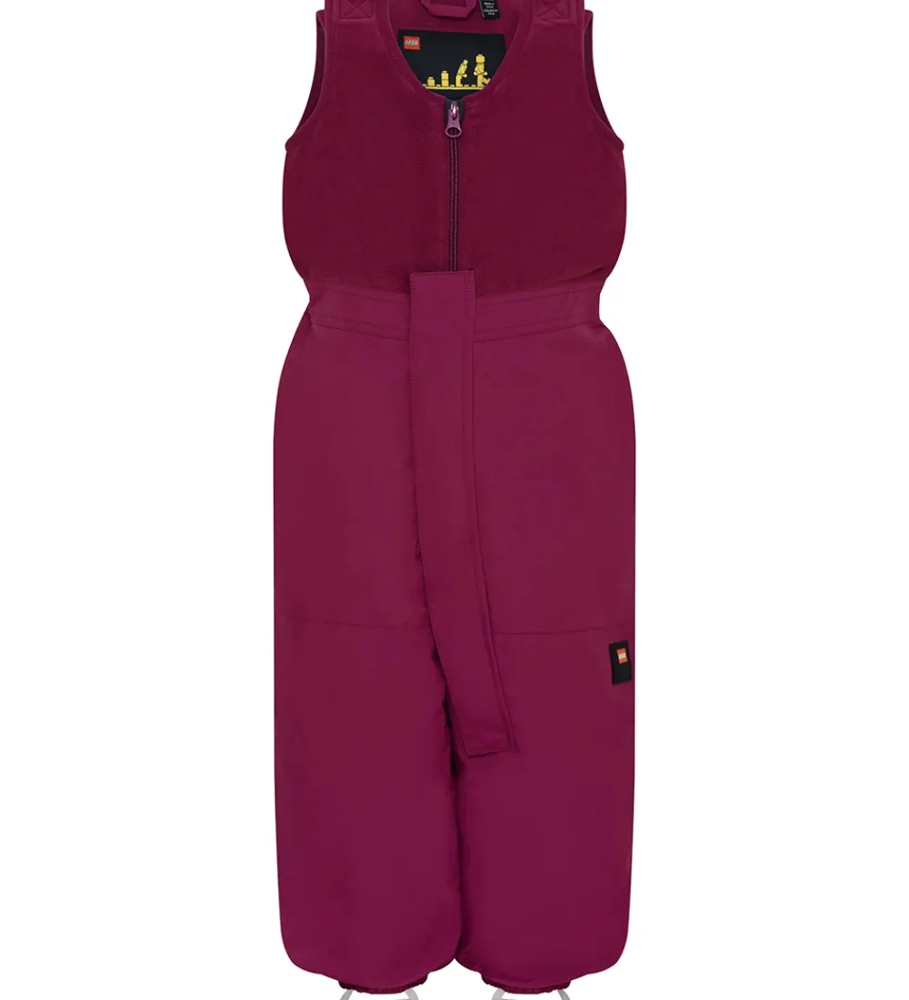 Børn LEGO® Wear Skibukser|Skibukser>Skibukser - LWPuelo 701 - Bordeaux