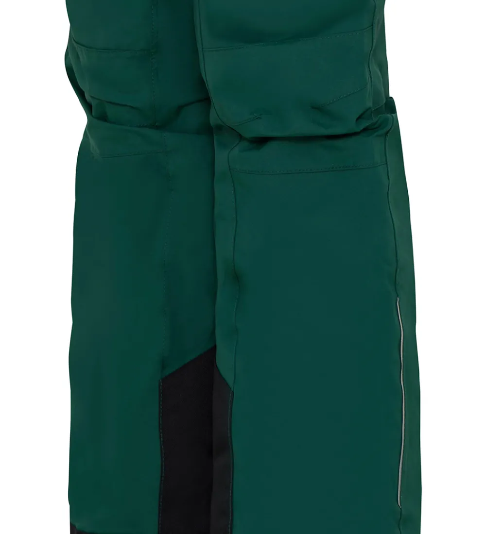 Børn LEGO® Wear Skibukser|Skibukser|Skibukser m. Seler - LWPowai 708 - Dark Green