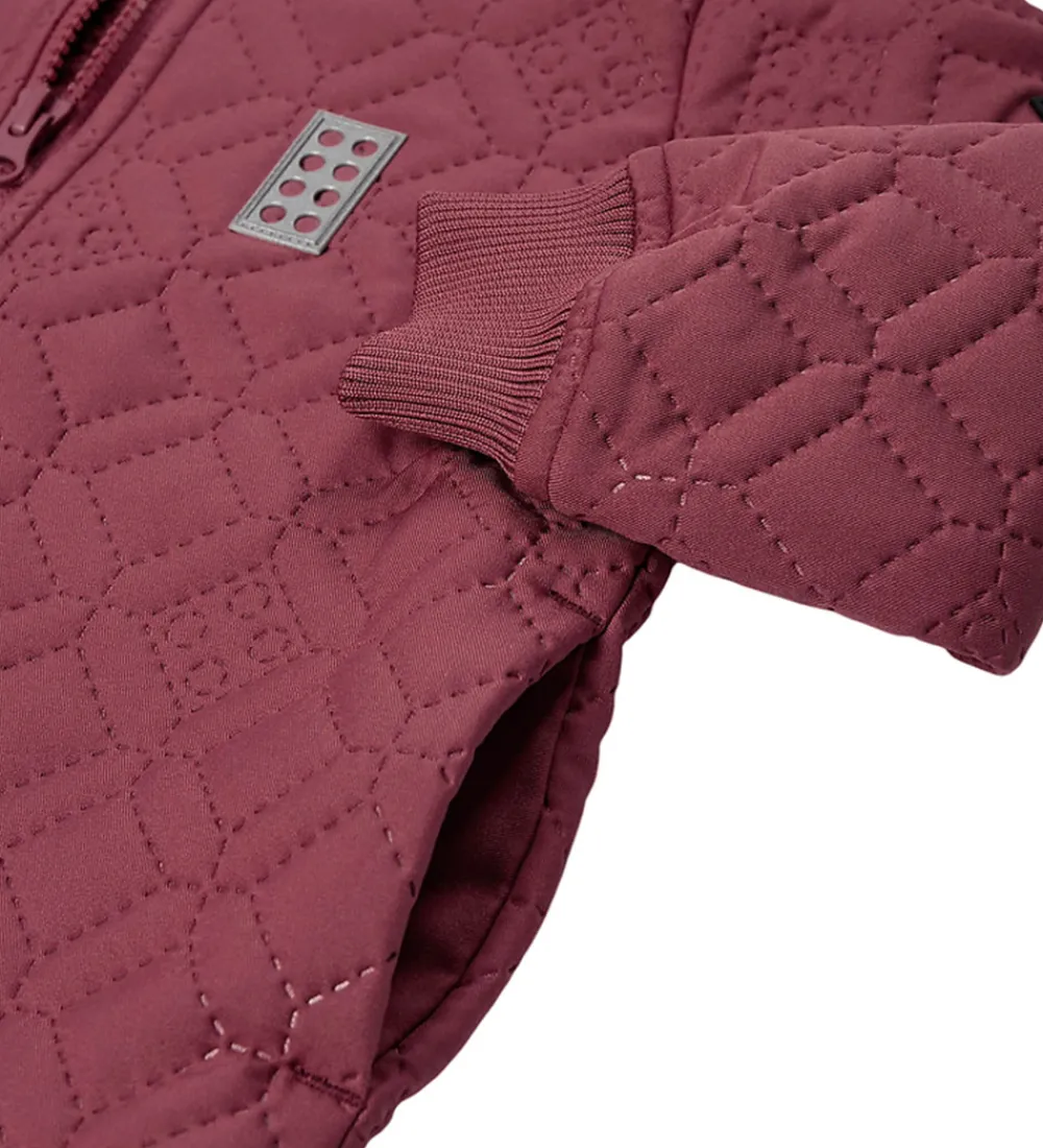 Børn LEGO® Wear Termotøj|Termotøj m. Fleece - Quiltet - LWSaku 612 - Mørk Rosa