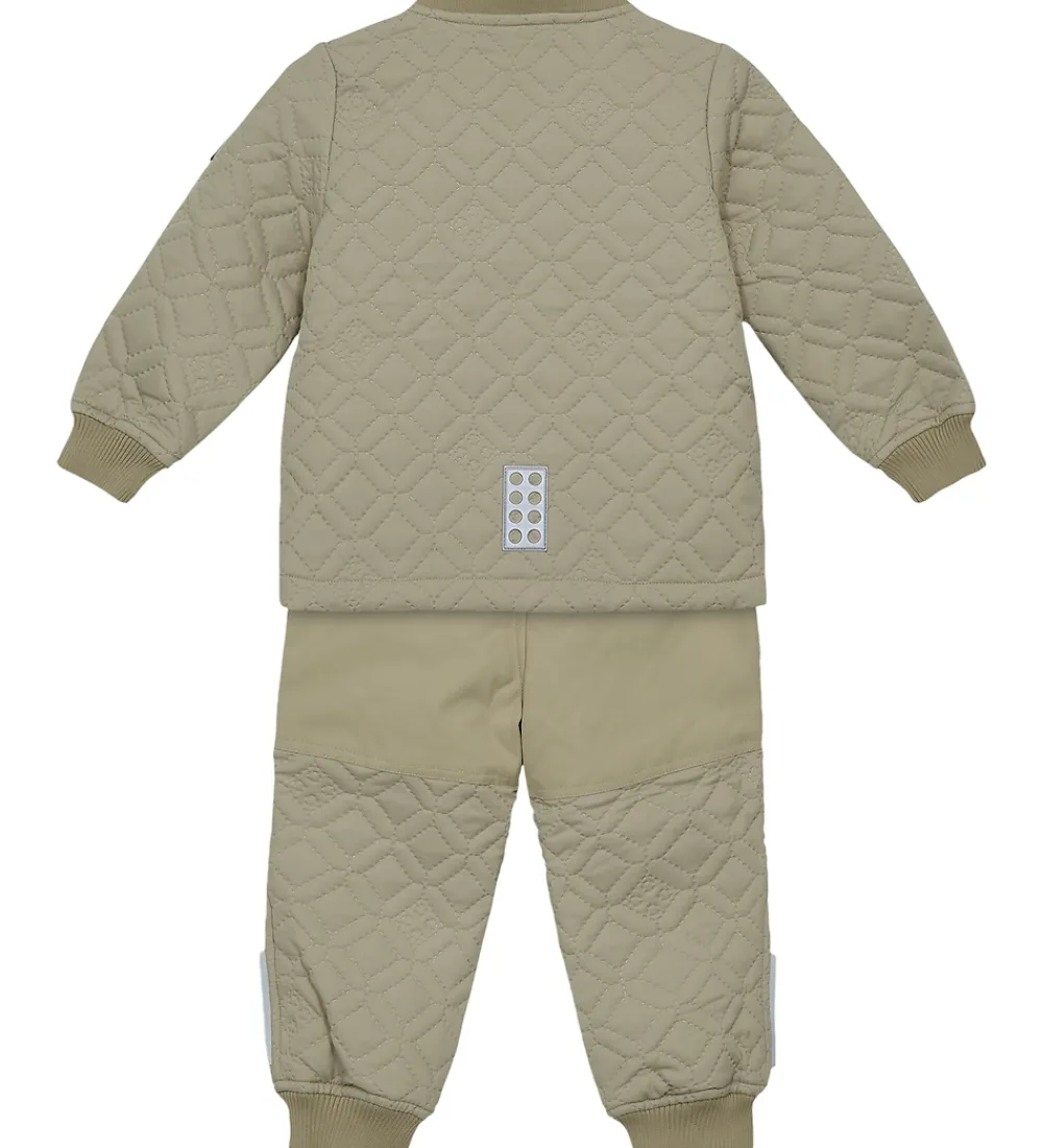 Børn LEGO® Wear Termotøj|Termotøj m. Fleece - Quiltet - LWSaku 612 - Grøn