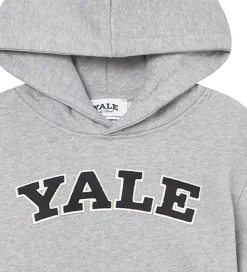 Børn Les Deux Hættetrøjer|Hættetrøje - Yale - Lys Grå Meleret/Sort