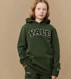 Børn Les Deux Hættetrøjer|Hættetrøje - Yale - Grøn/Sort