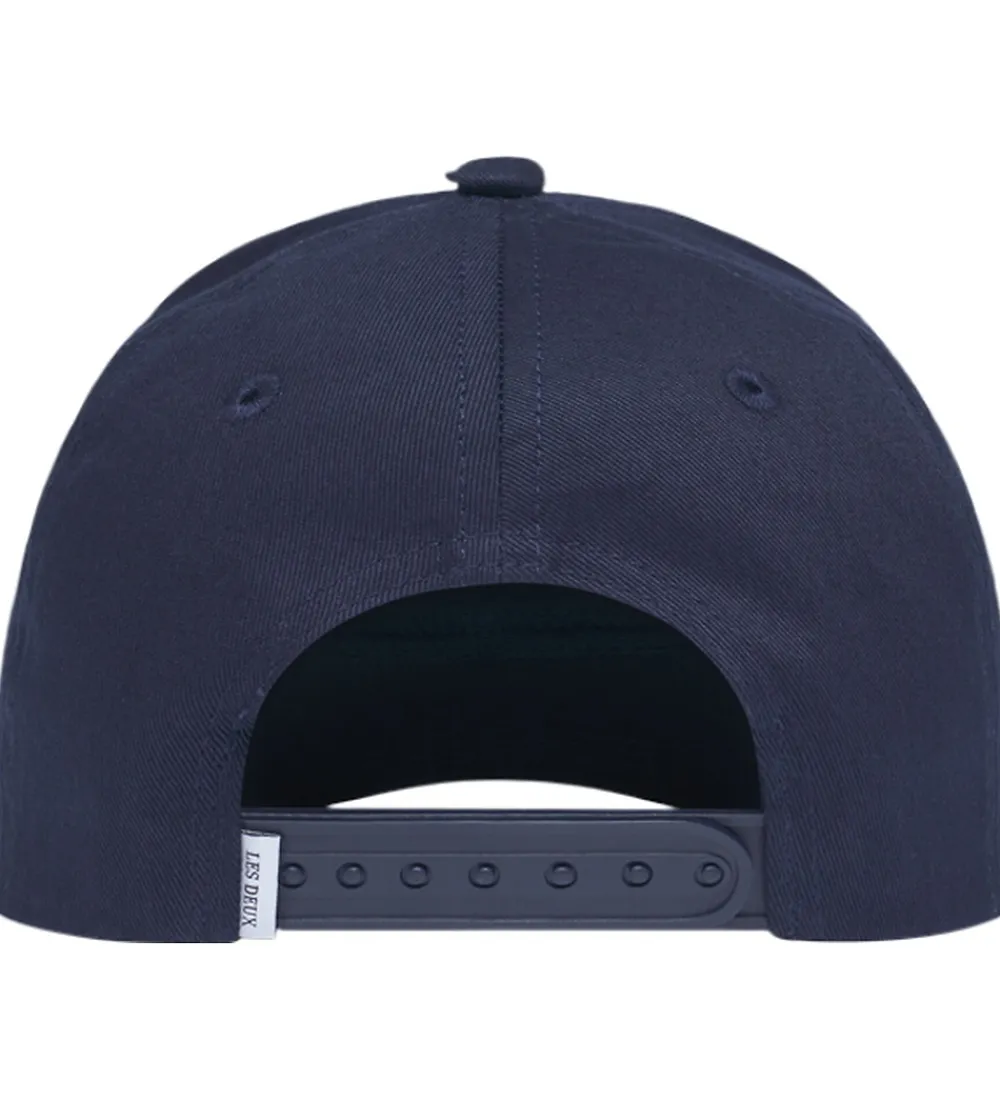 Børn Les Deux Kasketter|Kasket - Aidan Baseball - Dark Navy