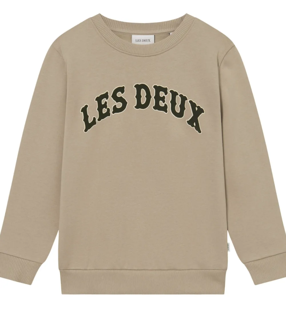 Børn Les Deux Sweatshirts>Sweatshirt - Brady Western - Dark Sand