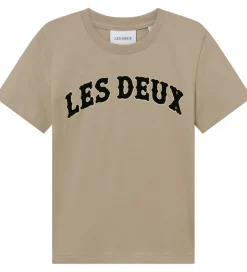 Børn Les Deux T-Shirts>T-shirt - Brady Western - Dark Sand