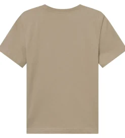 Børn Les Deux T-Shirts>T-shirt - Brady Western - Dark Sand