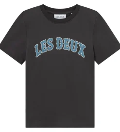 Børn Les Deux T-Shirts>T-shirt - Brady Western - Raven Grey