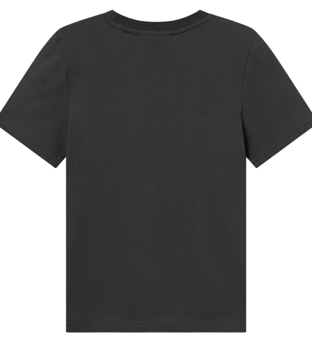 Børn Les Deux T-Shirts>T-shirt - Brady Western - Raven Grey