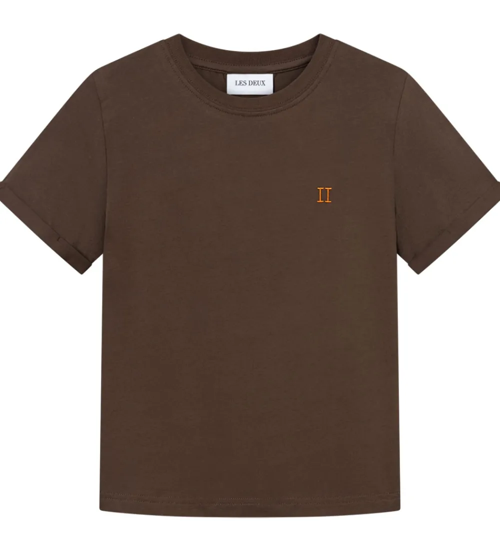 Børn Les Deux T-Shirts|T-shirt - Norregaard - Slate Brown