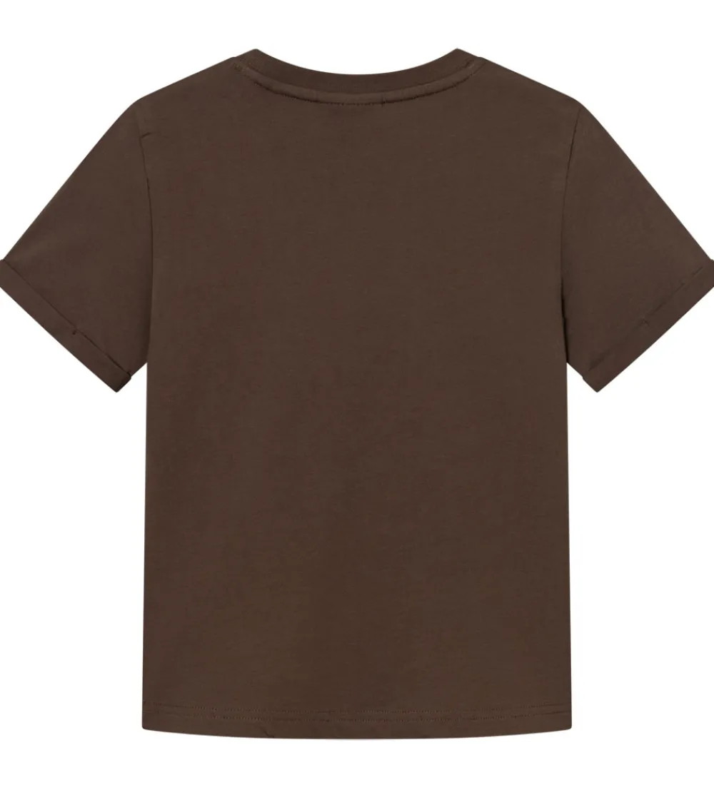 Børn Les Deux T-Shirts|T-shirt - Norregaard - Slate Brown