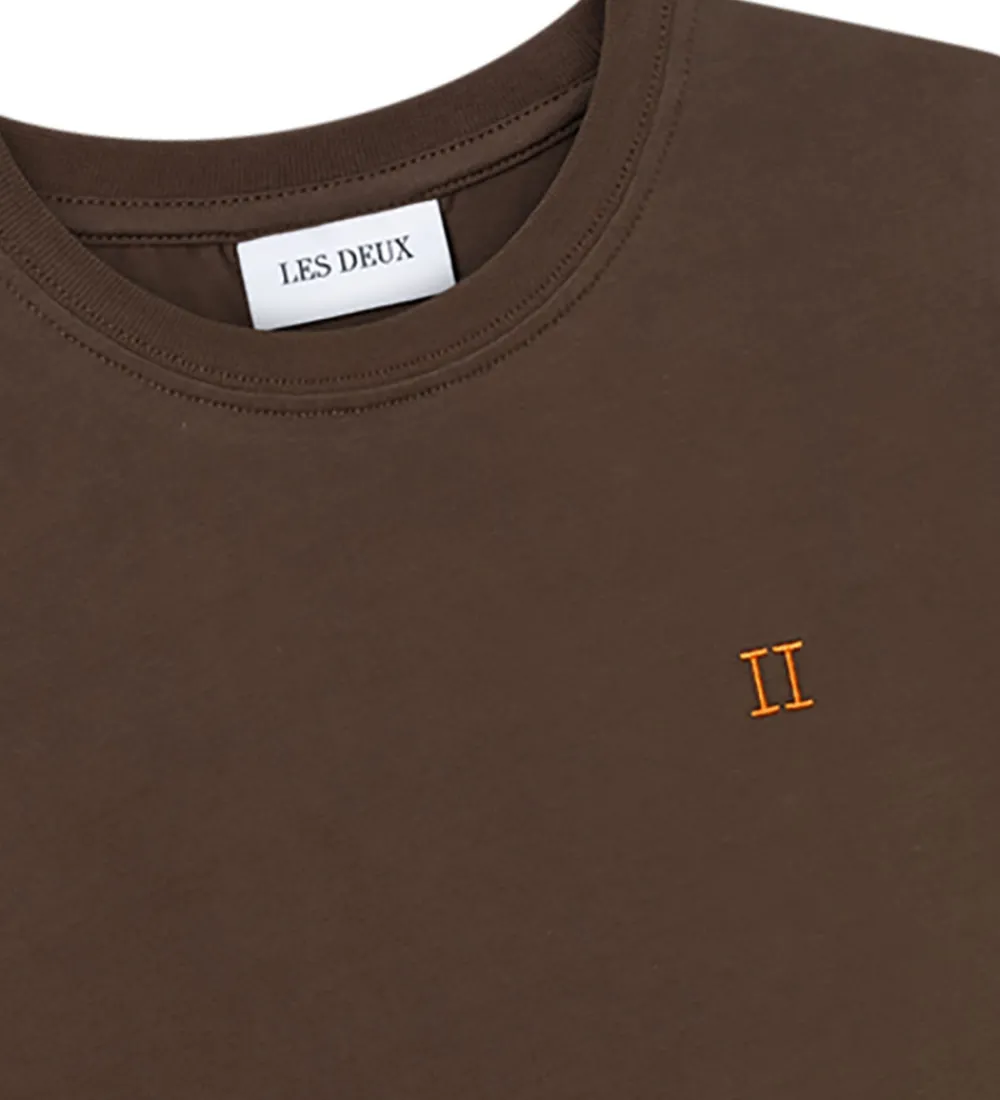 Børn Les Deux T-Shirts|T-shirt - Norregaard - Slate Brown