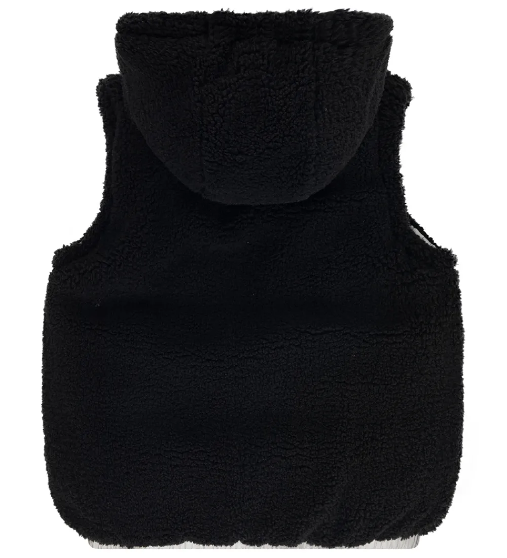 Børn Levis Dunveste Og Dyneveste|Dynevest m. Fleece - Vendbar - Sølv/Sort