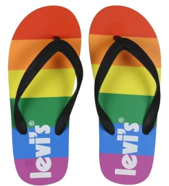 Levis Klipklappere|Klipklapper - South Beach 2.0 - Black/Rainbow