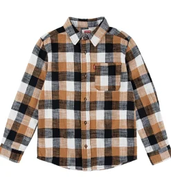 Børn Levis Skjorter|Konfirmationstøj|Skjorte - Buffalo Check - Jet Black