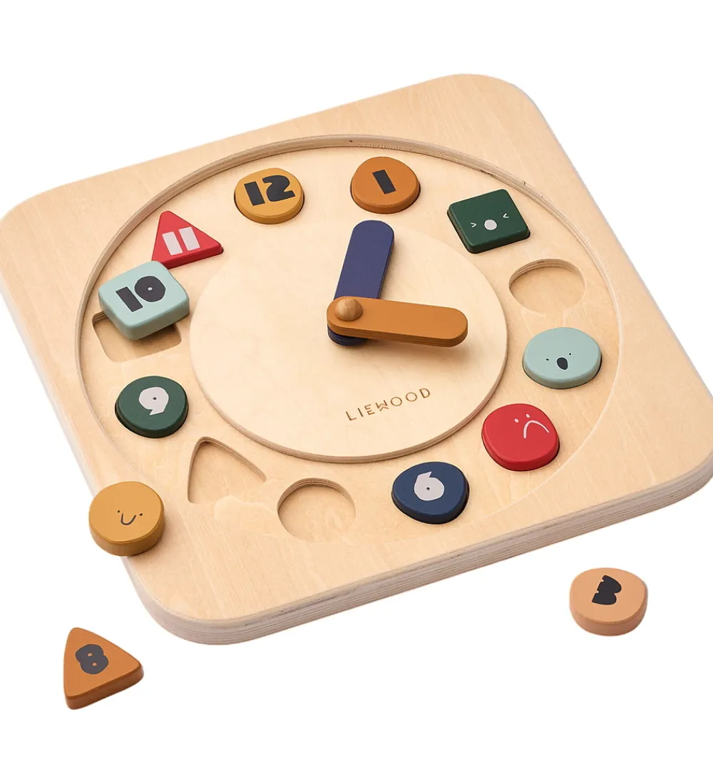 Liewood Babylegetøj|Aktivitetslegetøj|Aktivitetslegetøj - Karamo Moods & Time Activity Board