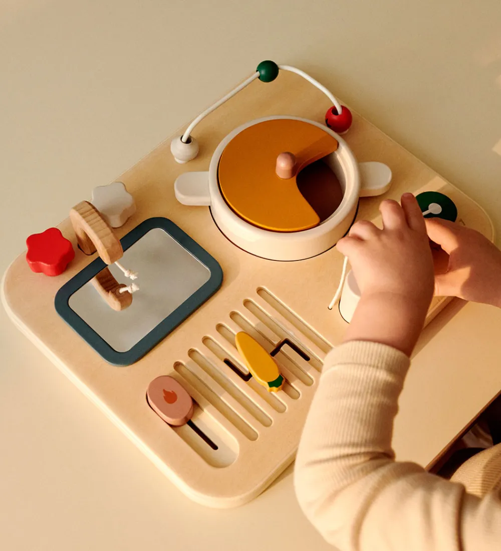 Liewood Babylegetøj|Aktivitetslegetøj|Aktivitetstavle - Magnus Little Chef - Sandy multi mix