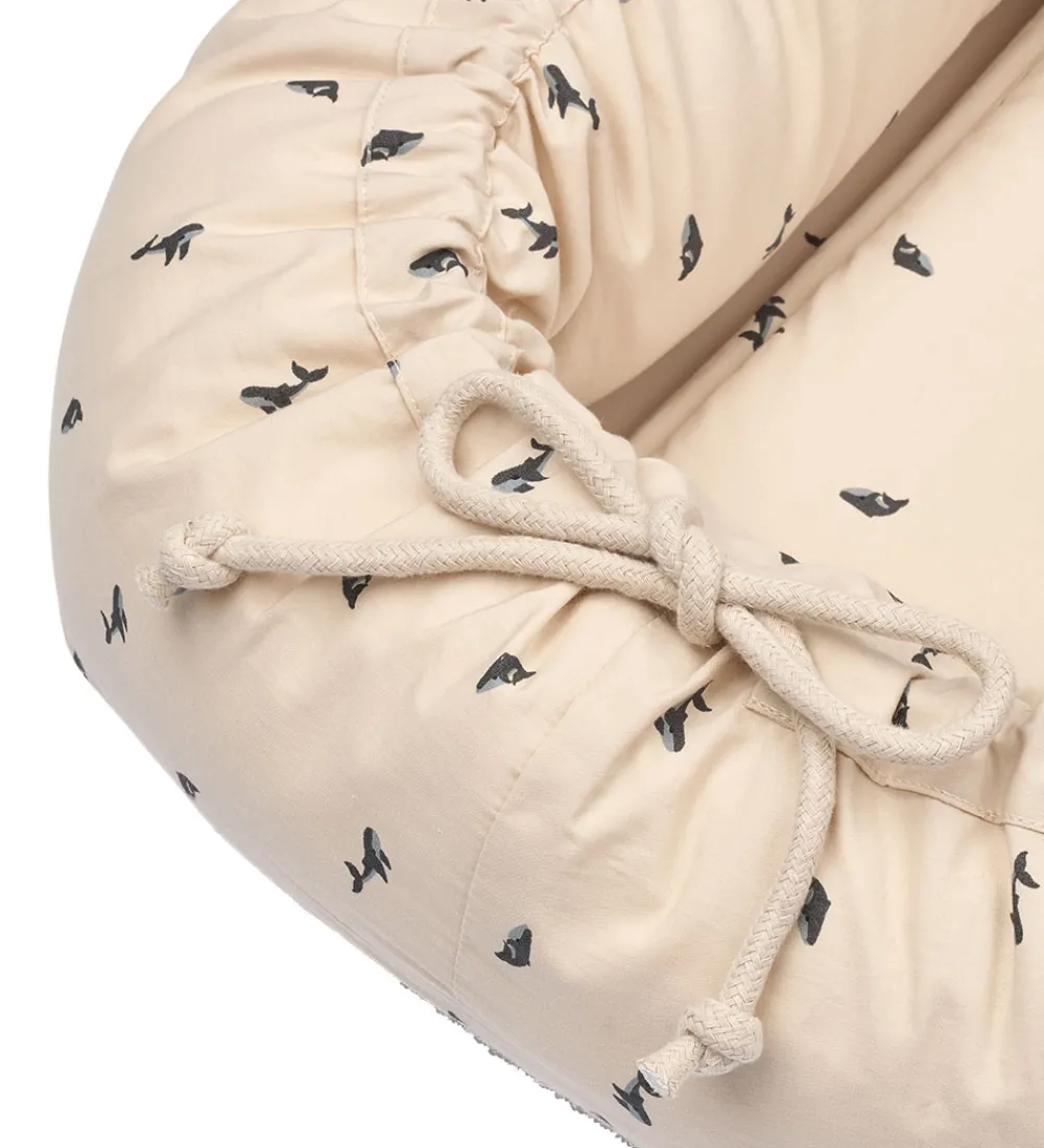 Liewood Sovetid|Babynests>Babynest/lift - Gro - Mini Whale/Sandy