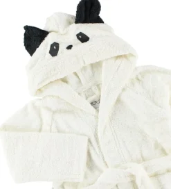 Børn Liewood Badekåber|Badekåbe - Creme m. Panda