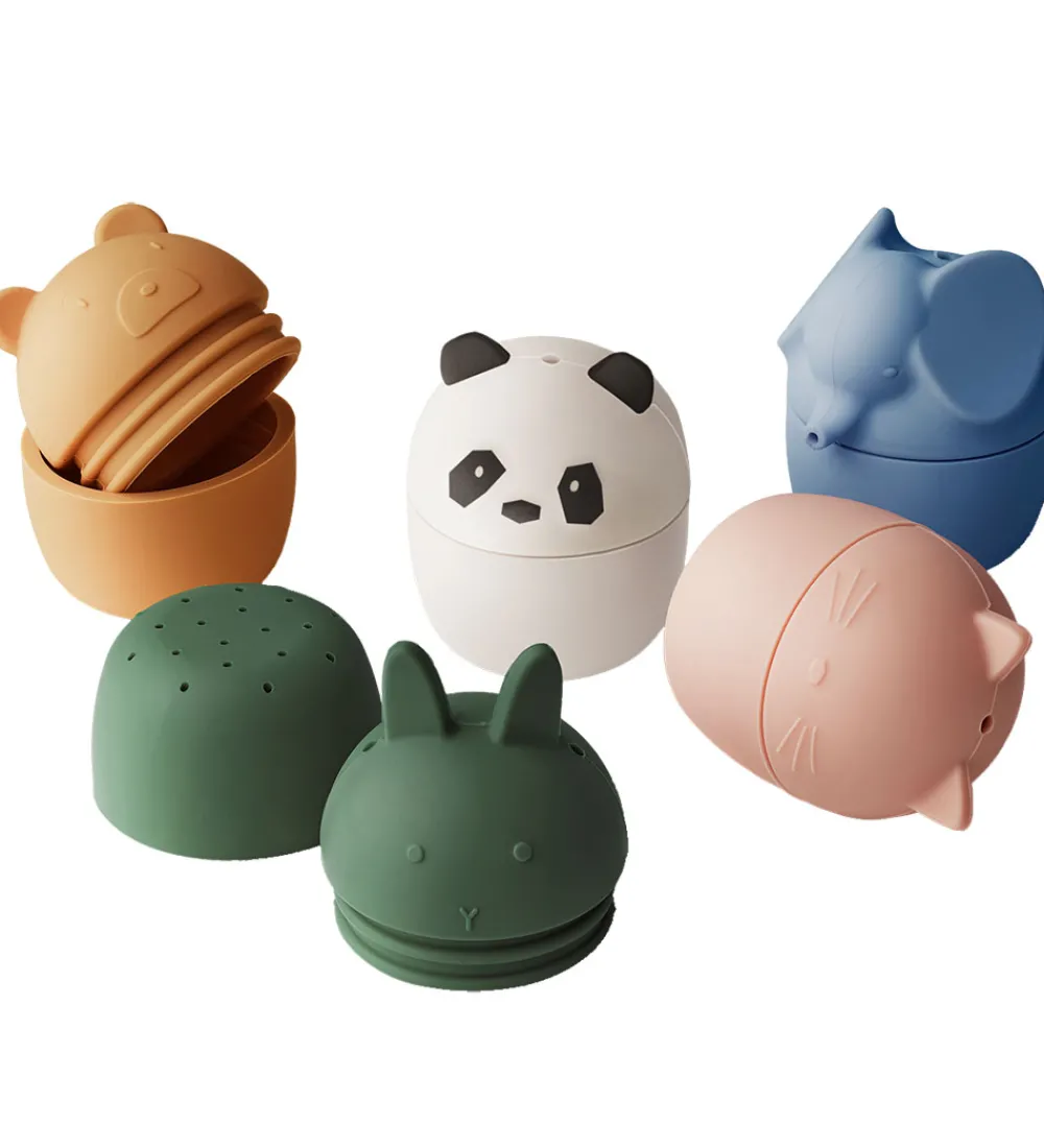 Liewood Badelegetøj|Babylegetøj|Badelegetøj - Gaby - 5-pak - Creme De La Creme Multi Mix